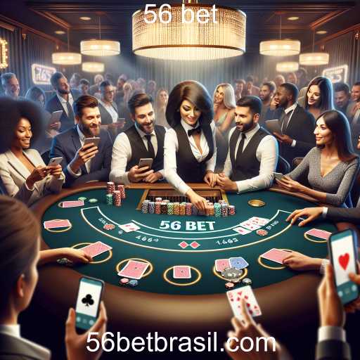 Atração dos Cassinos Ao Vivo no 56 Bet
